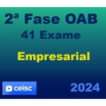 2ª Fase OAB 41º Exame - Direito Empresarial (CEISC 2024) Regular